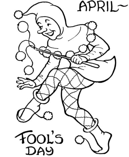 Free Printable April Coloring Pages