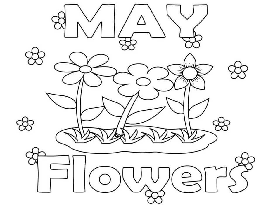 May Coloring Pages to Print