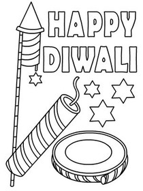 Diwali Coloring Pages To Print