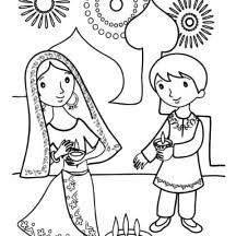 Diwali Images Coloring Pages