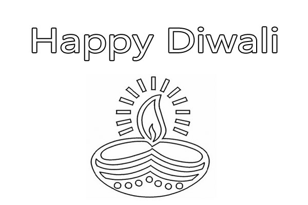 Free Diwali Coloring Pages Printable