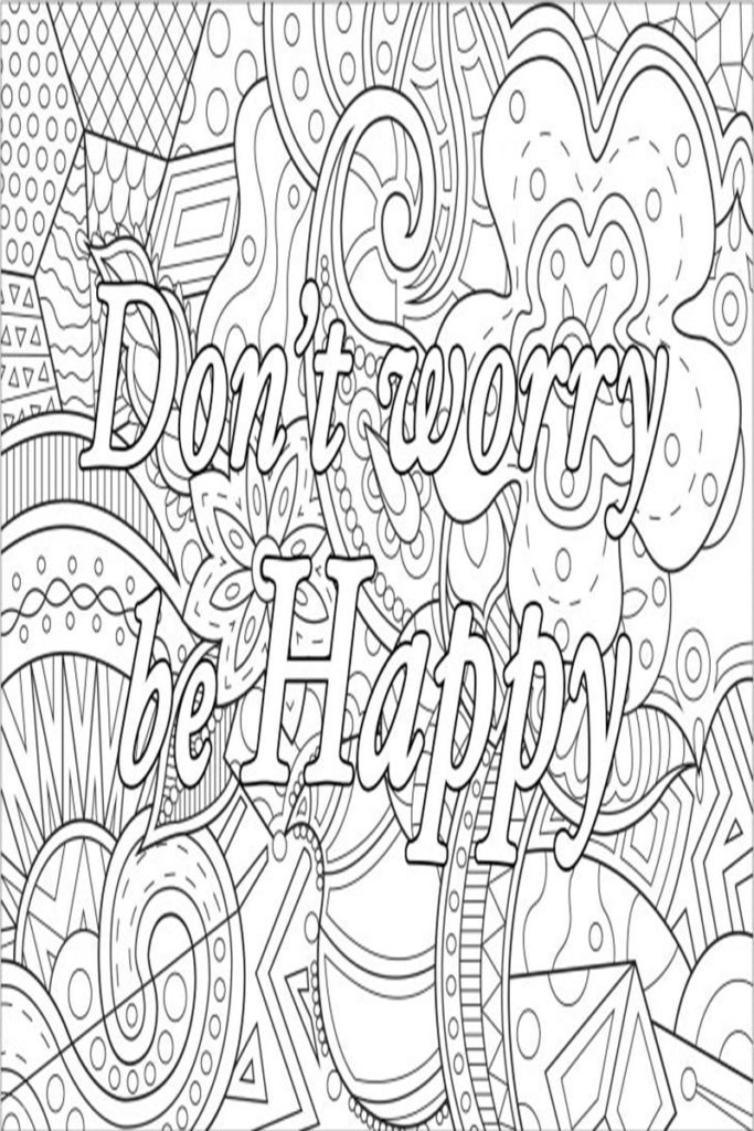 Motivational Quotes Coloring Pages