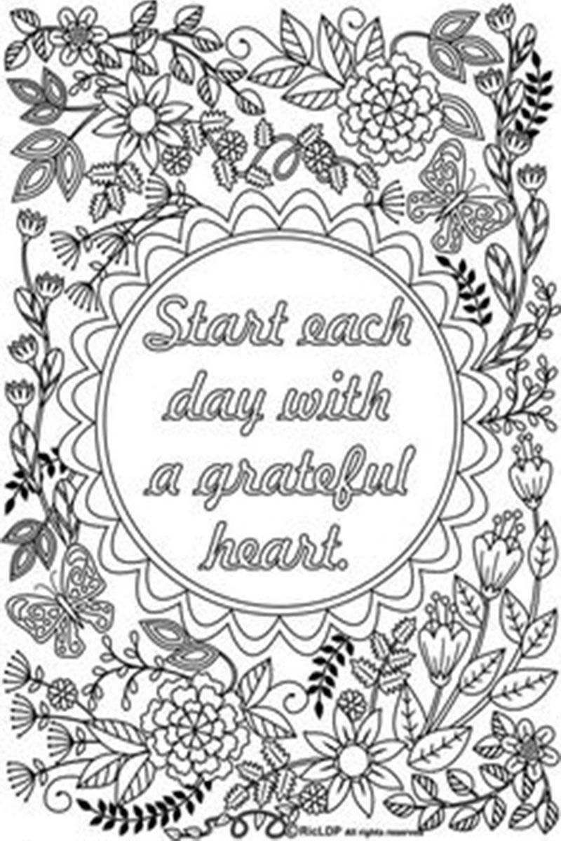 Motivational Coloring Pages for Students Free