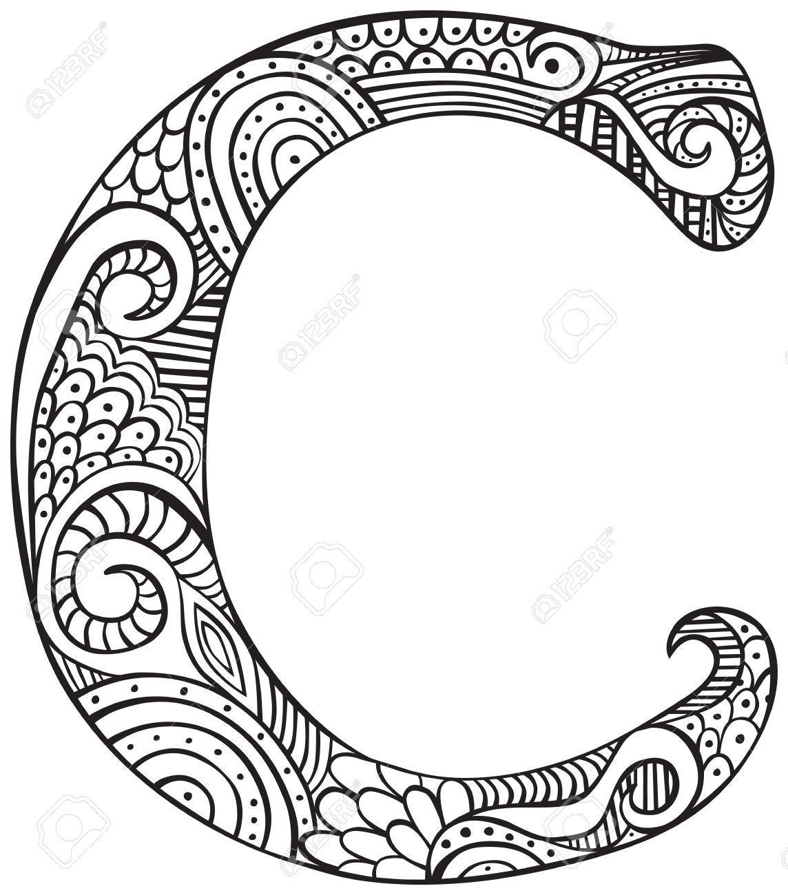 Free Printable Letter C Coloring Pages
