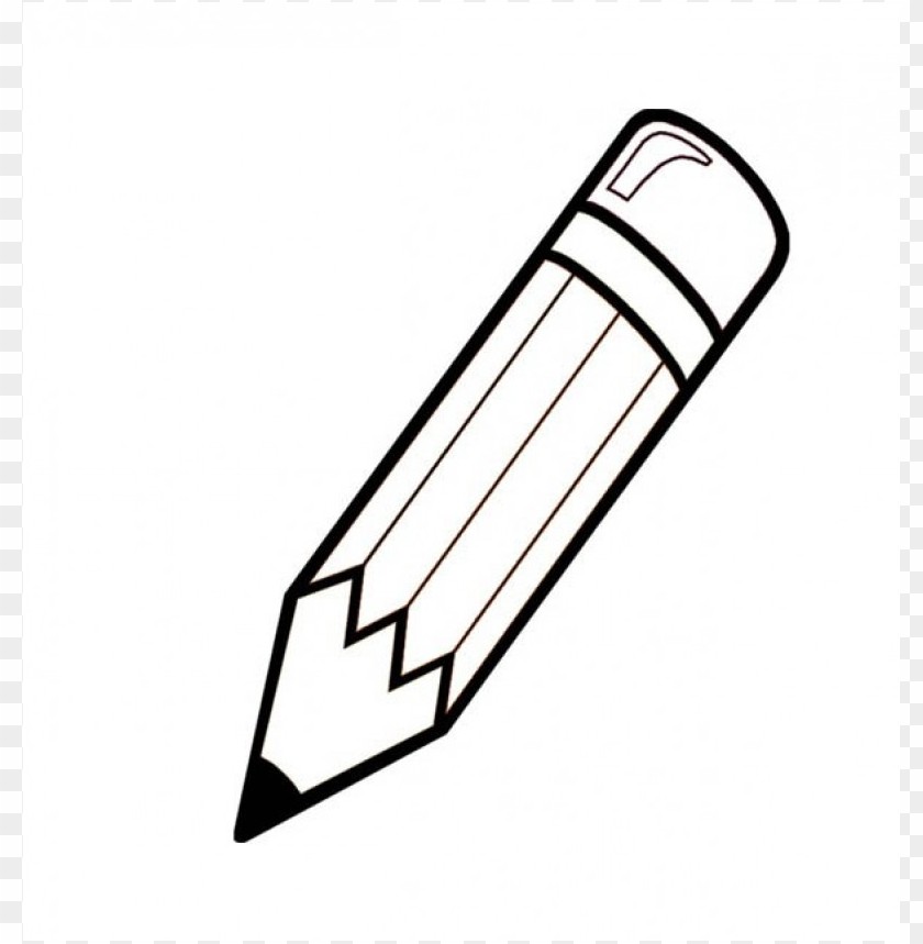 Cute Pencil Coloring Pages