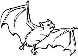 Vampire Bat Coloring Pages