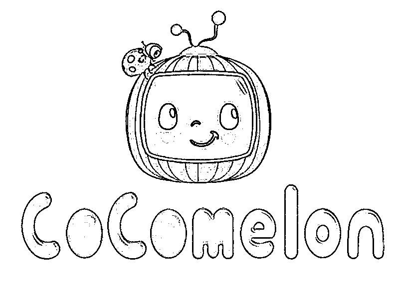 Cartoon Printable Cocomelon Coloring Pages