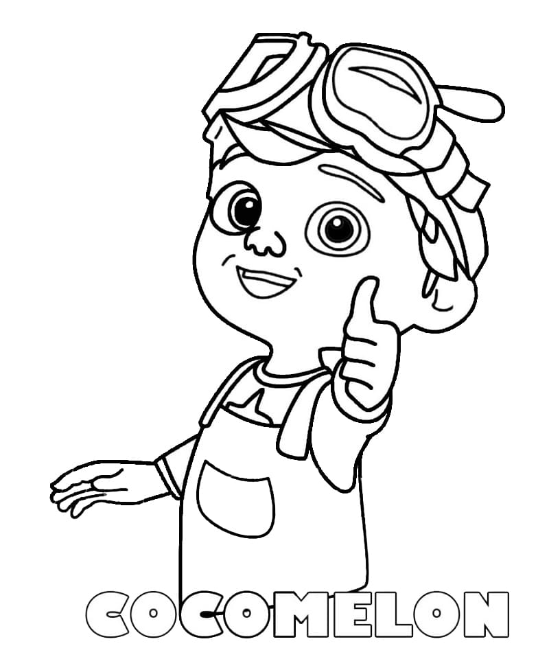 Cocomelon Coloring Pages for Kids