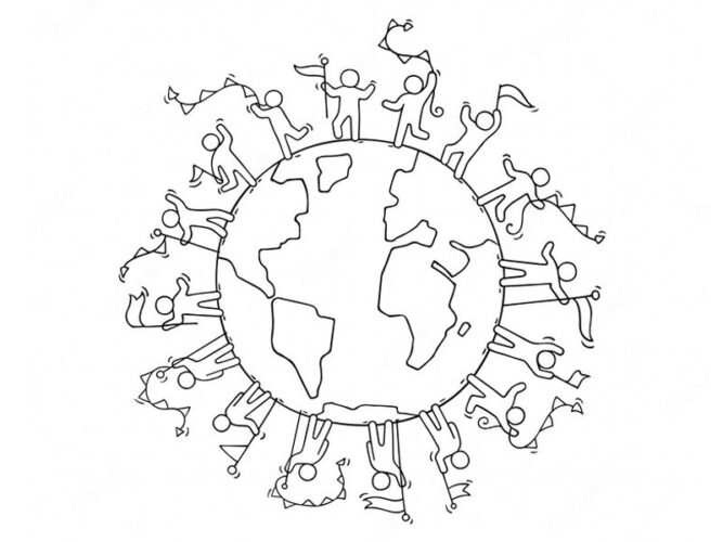 41+ World Map Coloring Page