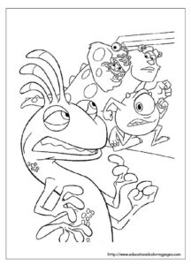 30+ Monsters Inc Coloring Pages