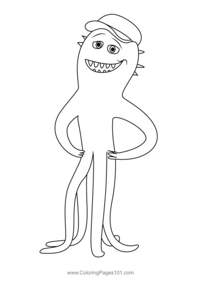 30+ Monsters Inc Coloring Pages