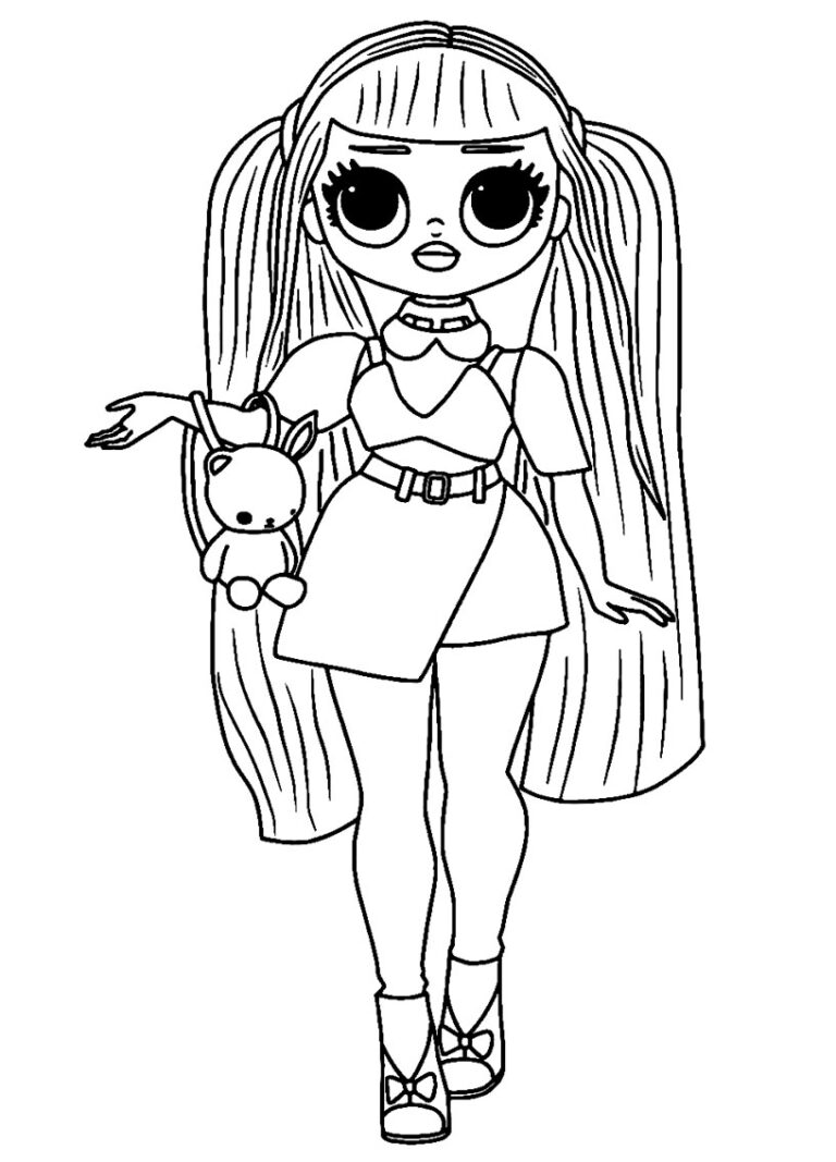 31+ OMG Doll Coloring Pages