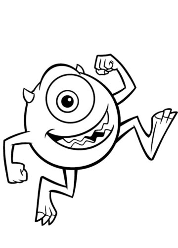 30+ Monsters Inc Coloring Pages