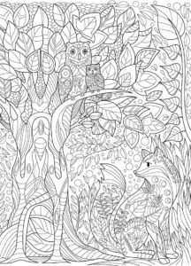 35+ Detailed Coloring Pages