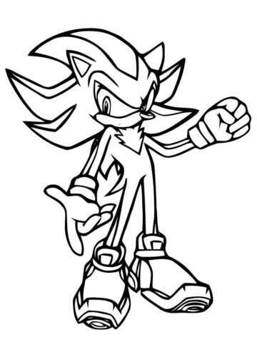 41+ Sonic Colouring Pages