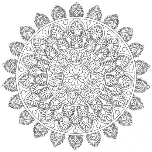 35+ Detailed Coloring Pages