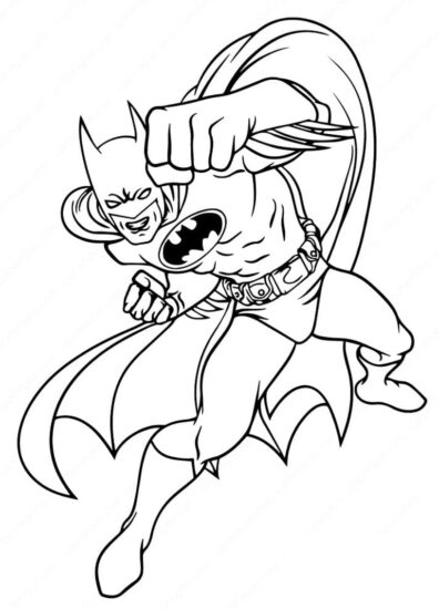 35+ Batman Coloring Pages