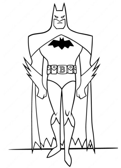 35+ Batman Coloring Pages