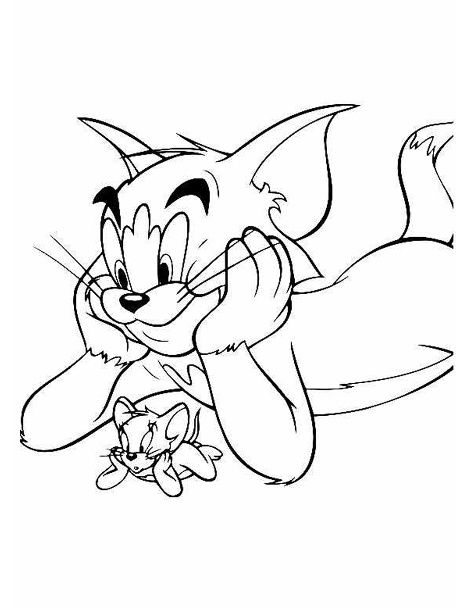 22+ Tom & Jerry Coloring Pages