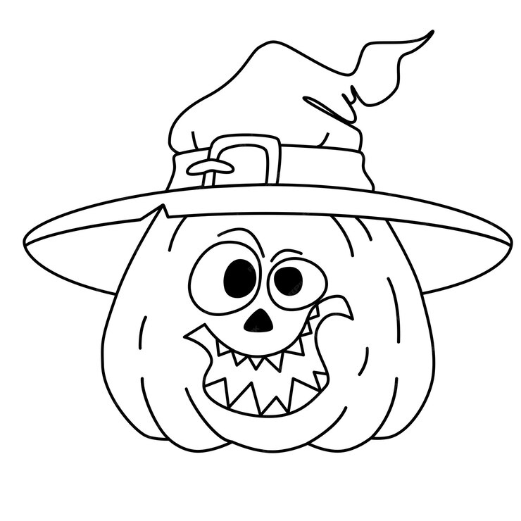 32+ Halloween Coloring Pages